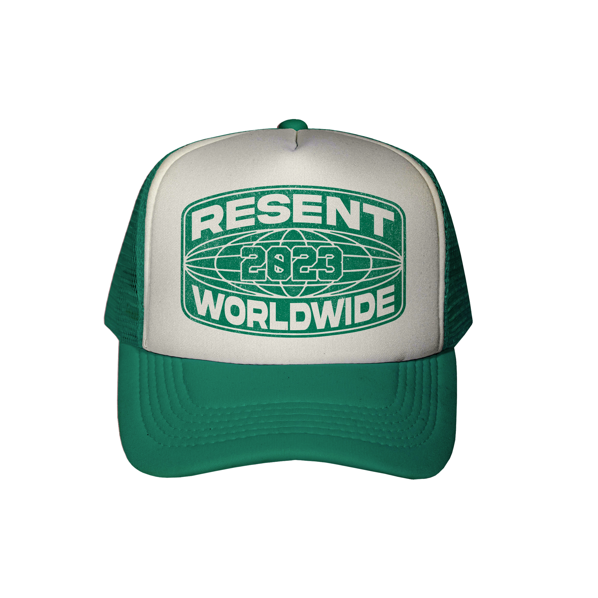 R3sent Worldwide Trucker Hat